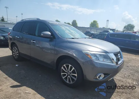 2015 Nissan Pathfinder S from USA, damaged, VIN 5N1AR2MM8FC662060